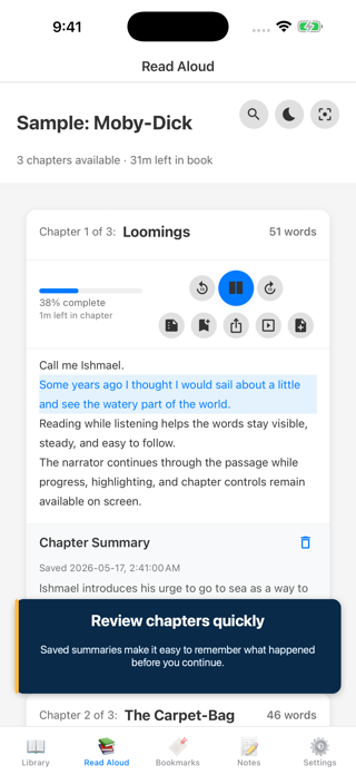 Read Aloud Book Reader Screenshot 5 of 10