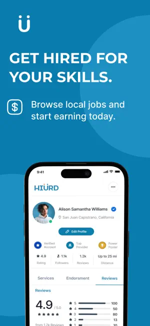 HIÜRD - Local Jobs & Services screenshot 1