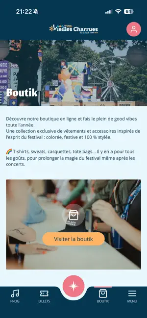 Festival des Vieilles Charrues iPhone screenshot 5