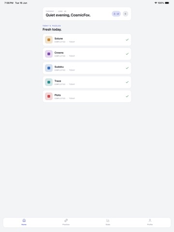 Gridzen - Quick Logic Puzzles screenshot