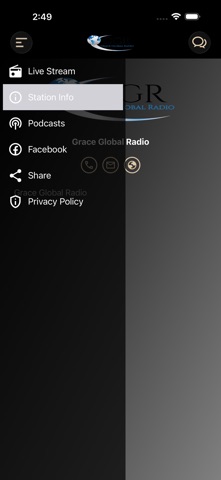 Grace Global Radio iPhone screenshot
