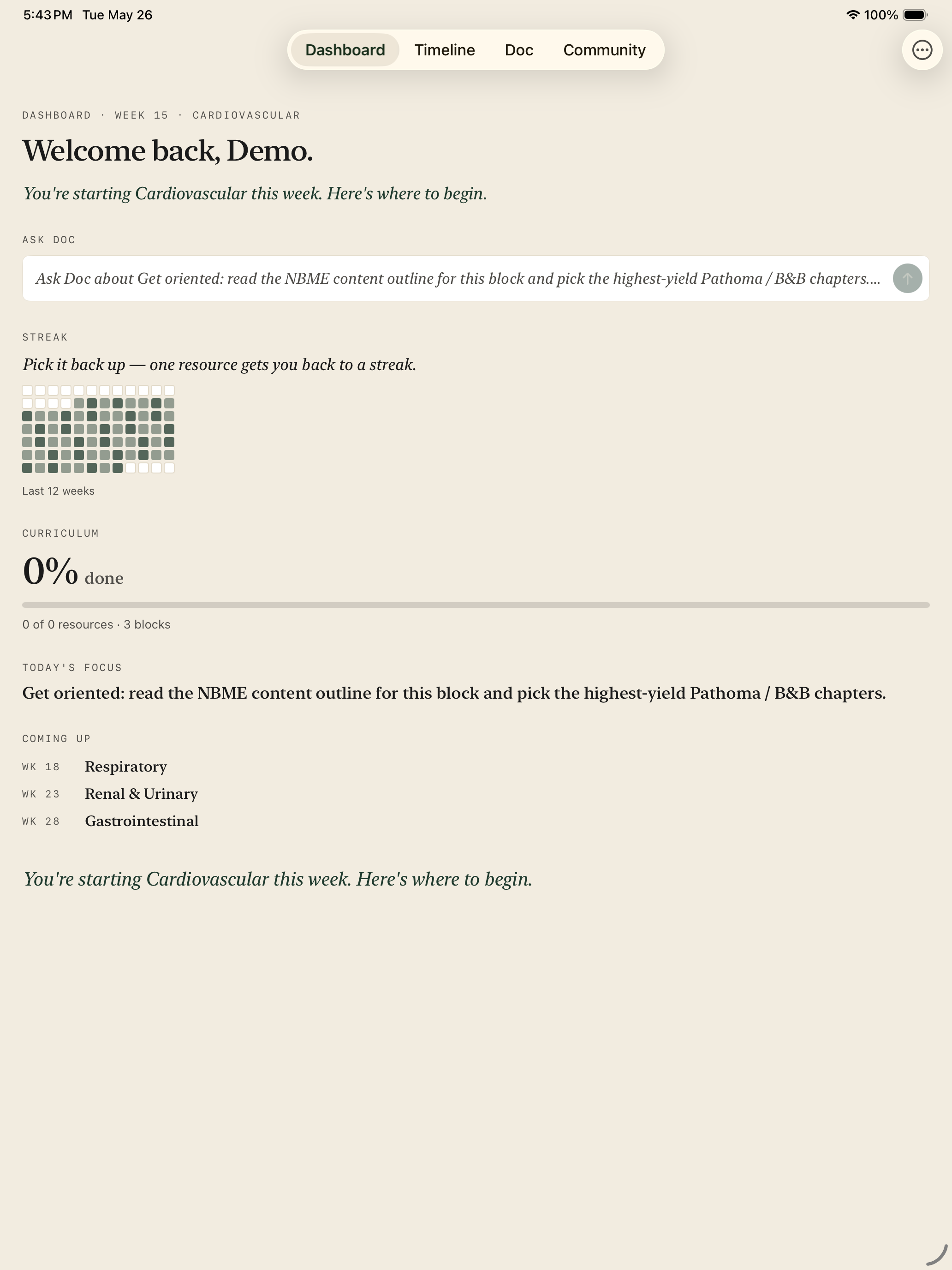 MedOS Study Planner screenshot 6