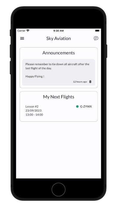 Screenshot 1 of FlyClub - Flying Group Manager App