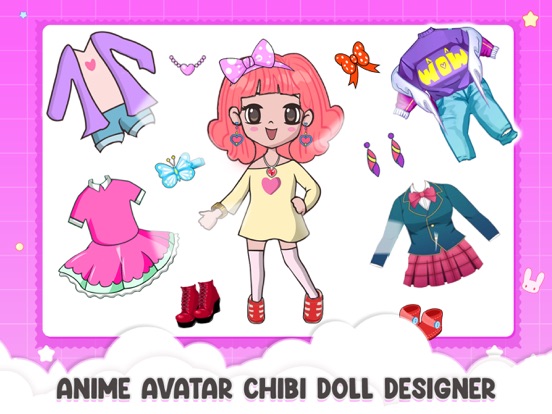 Screenshot #6 pour Anime Chibi Dolls Jeux Filles