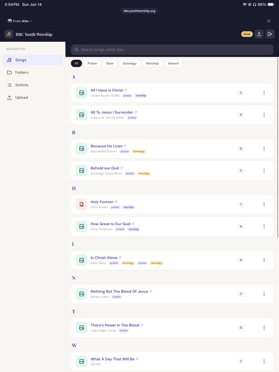 iPad screenshot