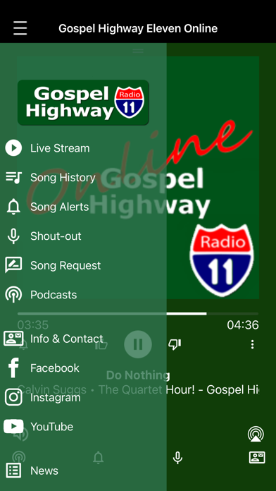 Gospel Highway 11 Online iPhone screenshot 2 - Entertainment app