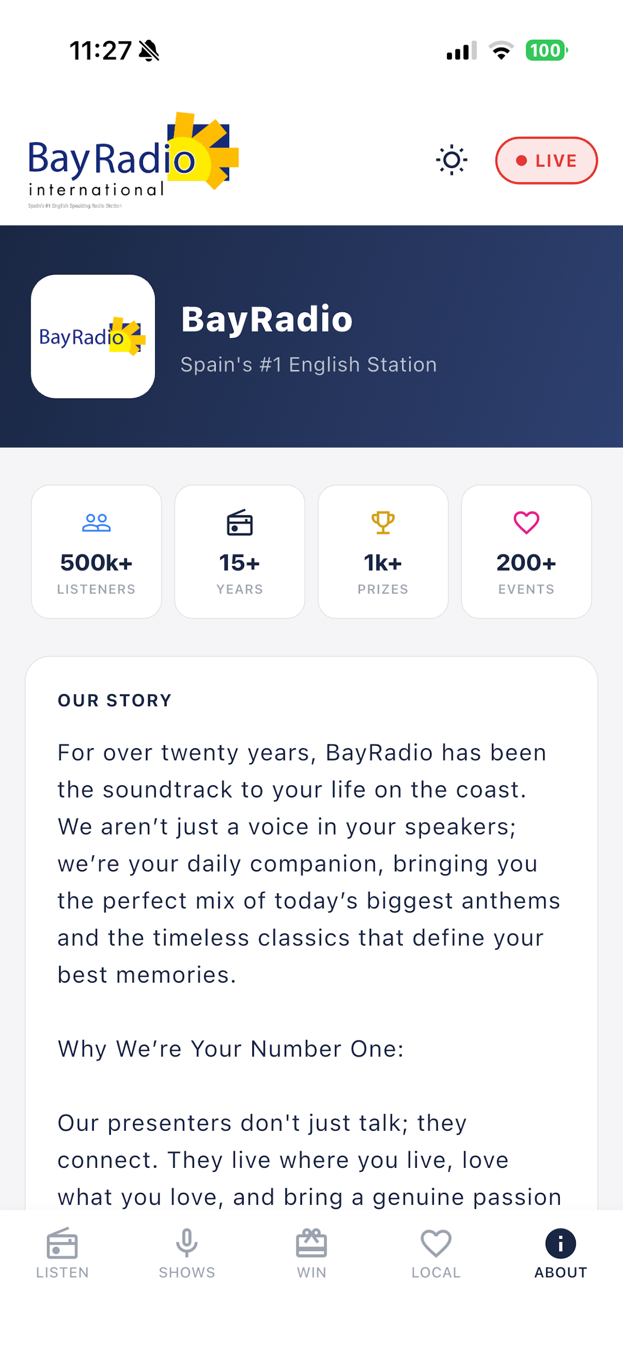 Bay Radio screenshot 5
