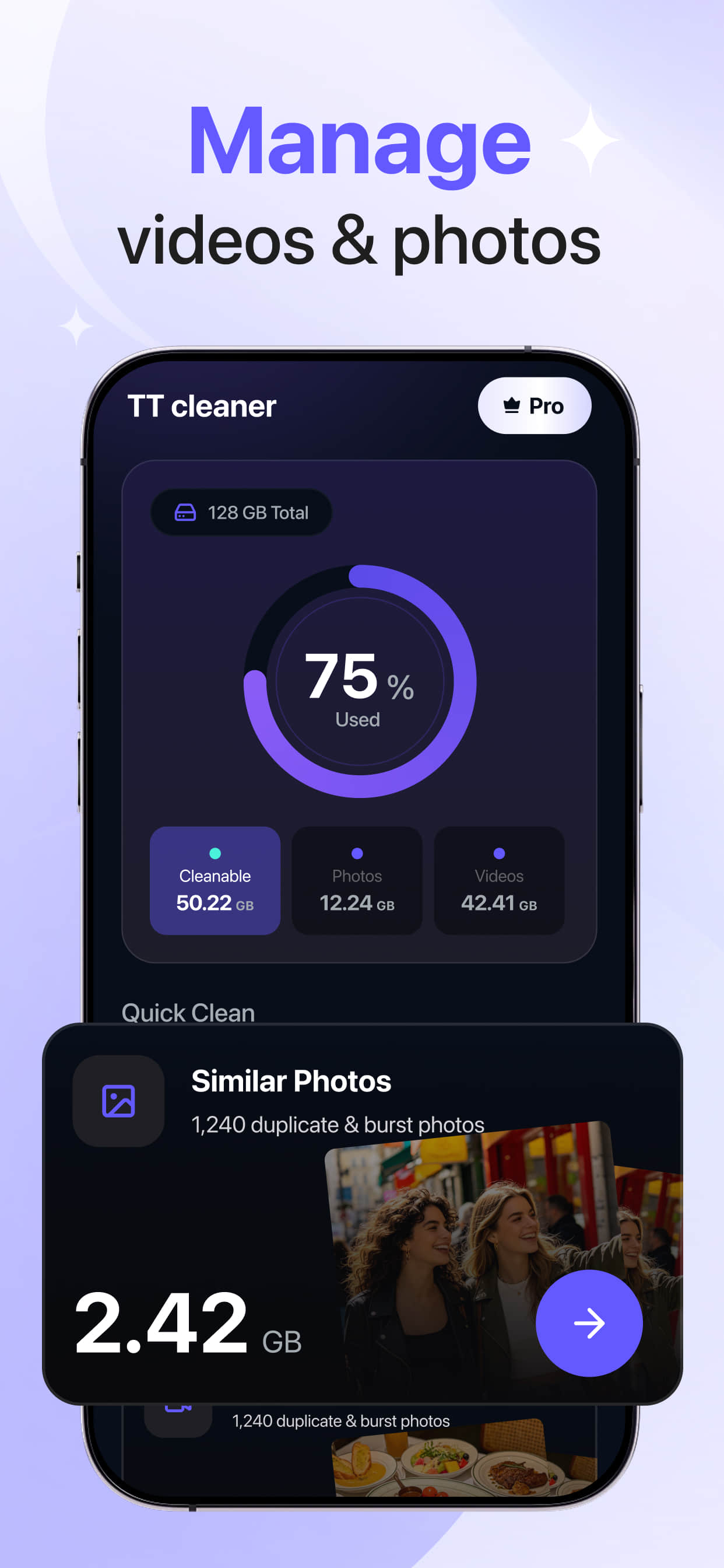 TT Cleaner:Manage storage screenshot 2
