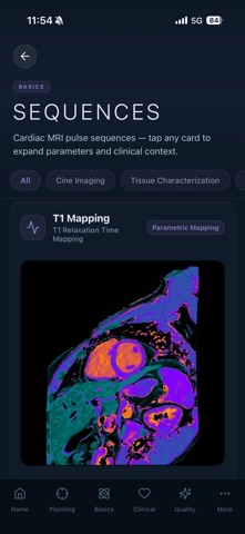 MyoScan IQ: Cardiac MRI Guide screenshot