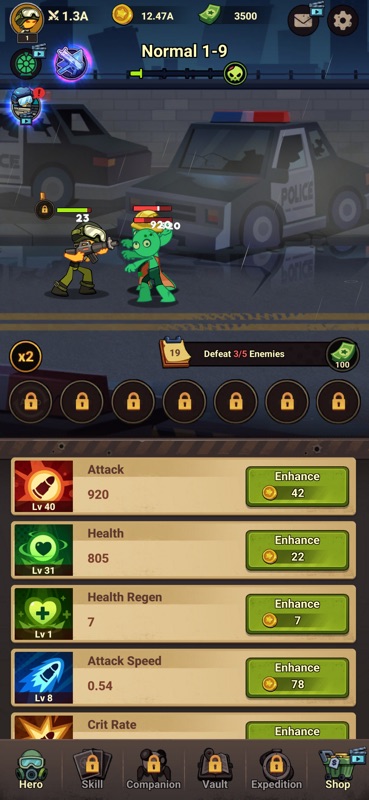 Stickman War: Epic Idle RPG screenshot 6