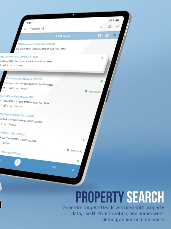 BatchLeads iPad screenshot 8 - Business app