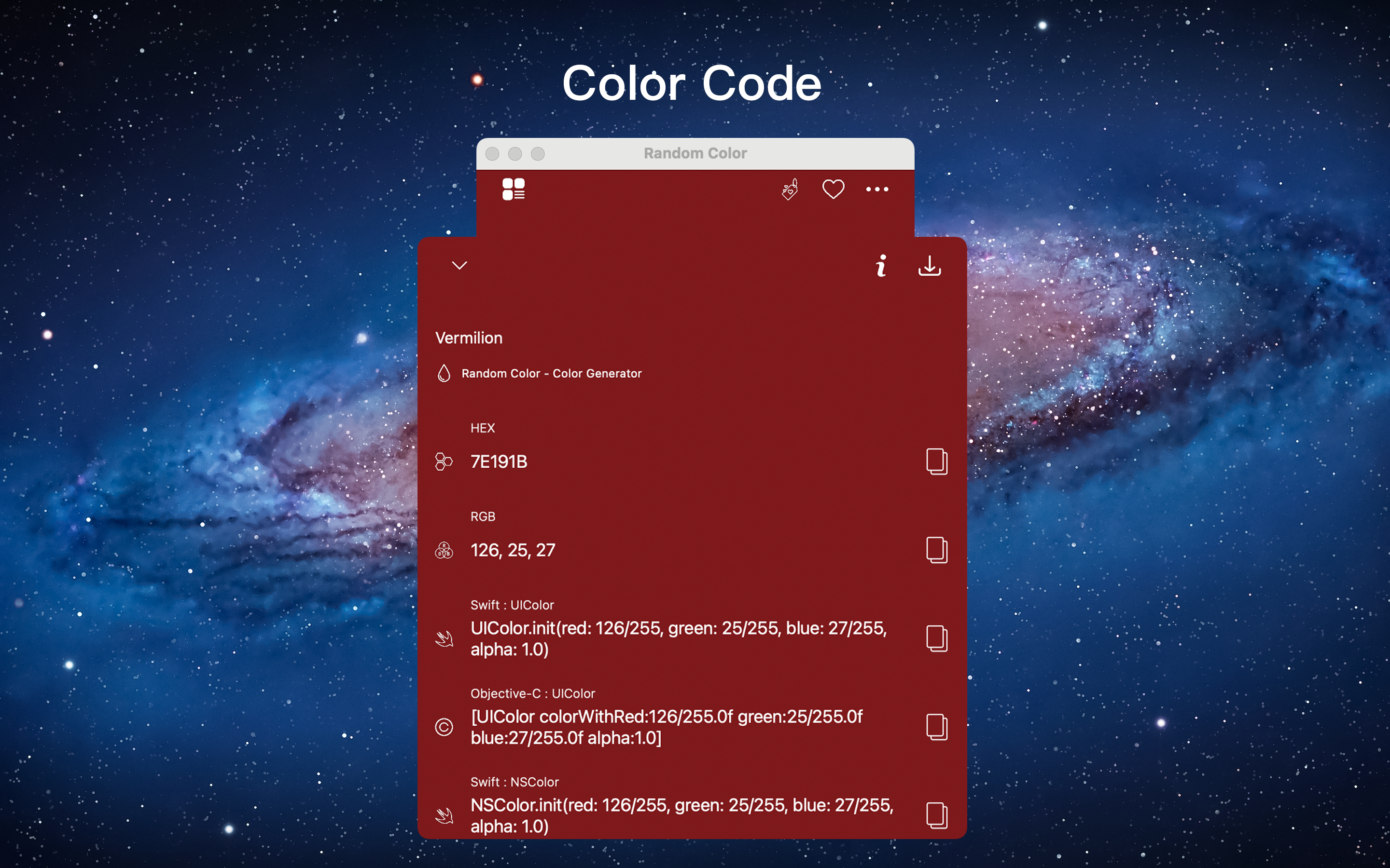 Random Color - Color Generator