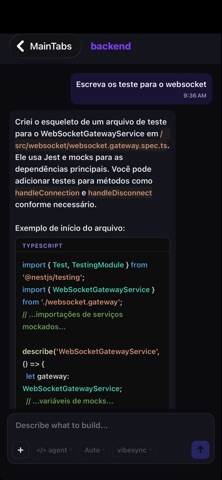 VibeSync Chat Screenshot 2 of 3