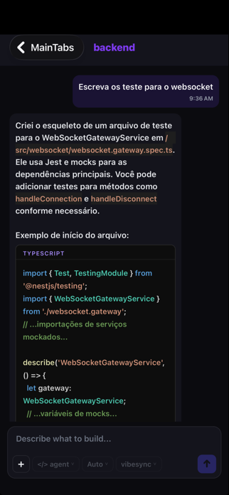 VibeSync Chat Screenshot 2 of 3