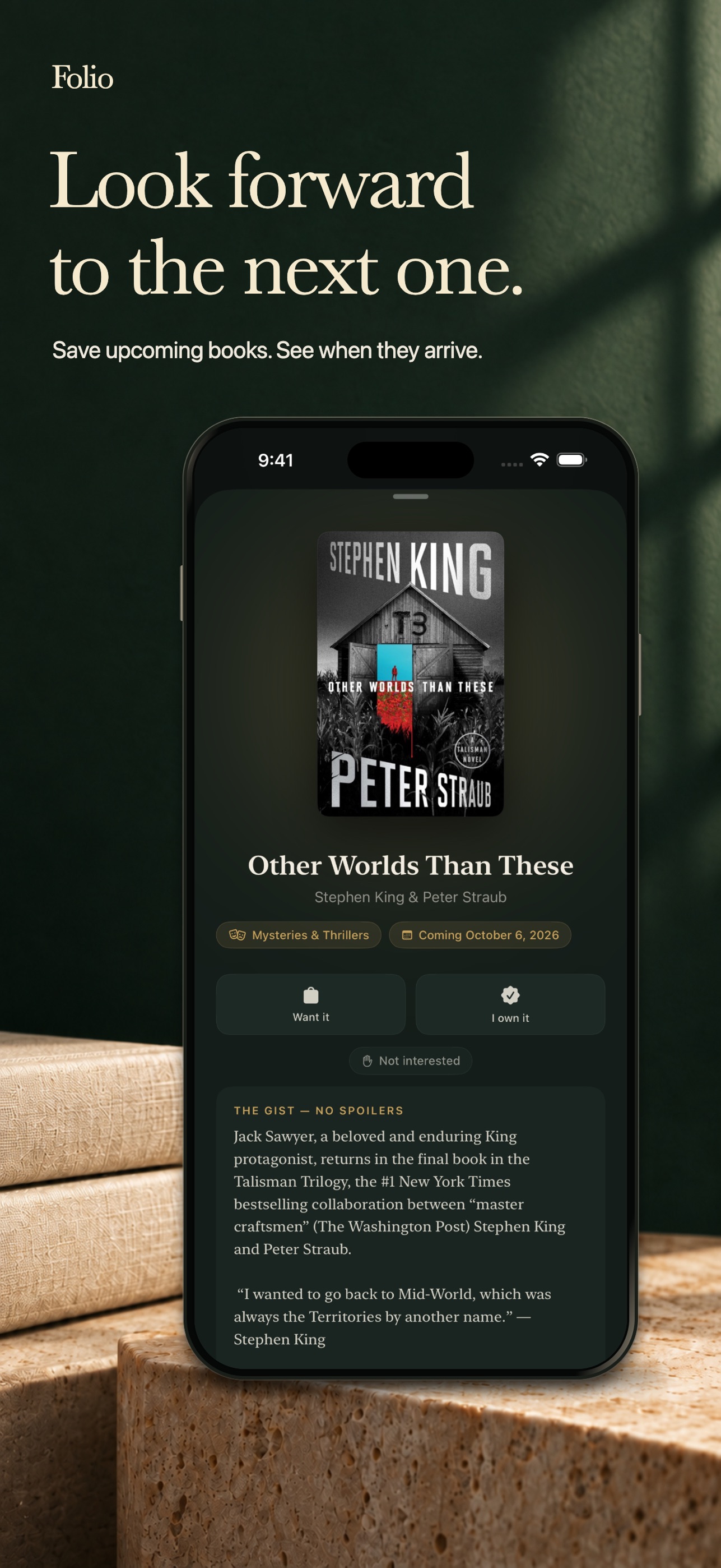 Screenshot 4 of Folio: Book Wishlist