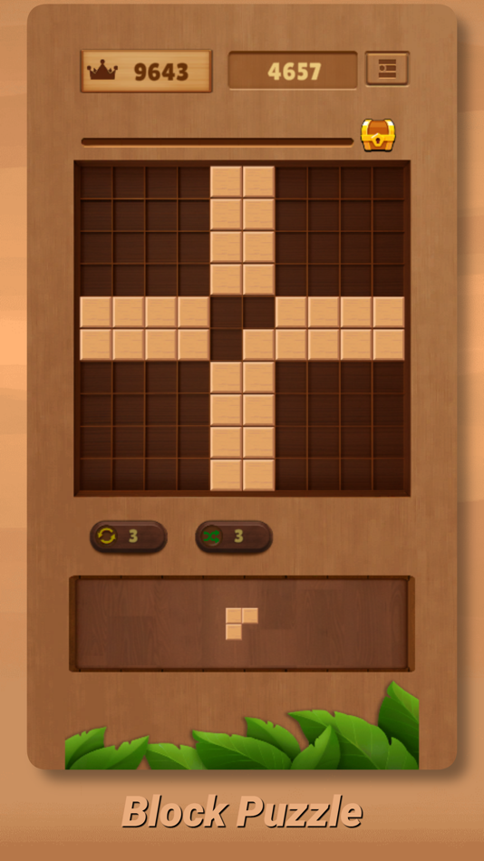 #3. Block Puzzle - Wood Block Game (iOS) 由: 攀 谢