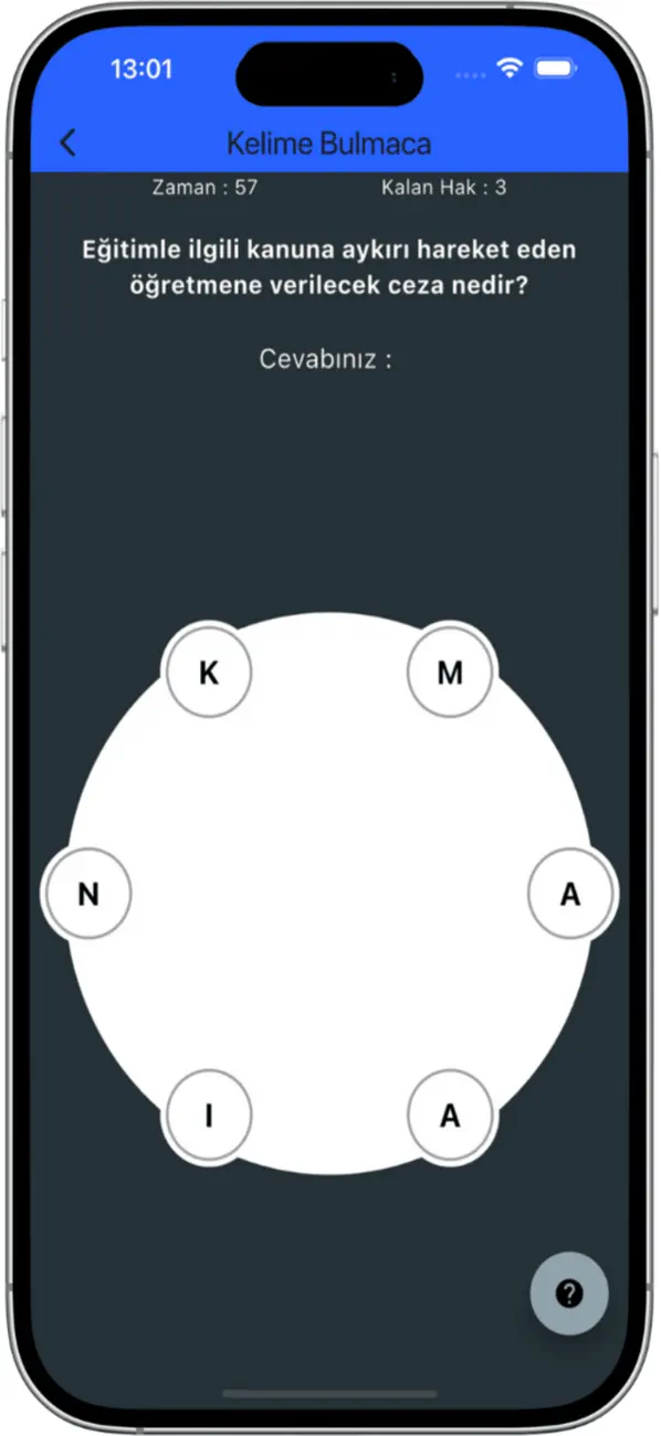 Screenshot #3 pour AGS Oyun Akademi Giriş Sınavı