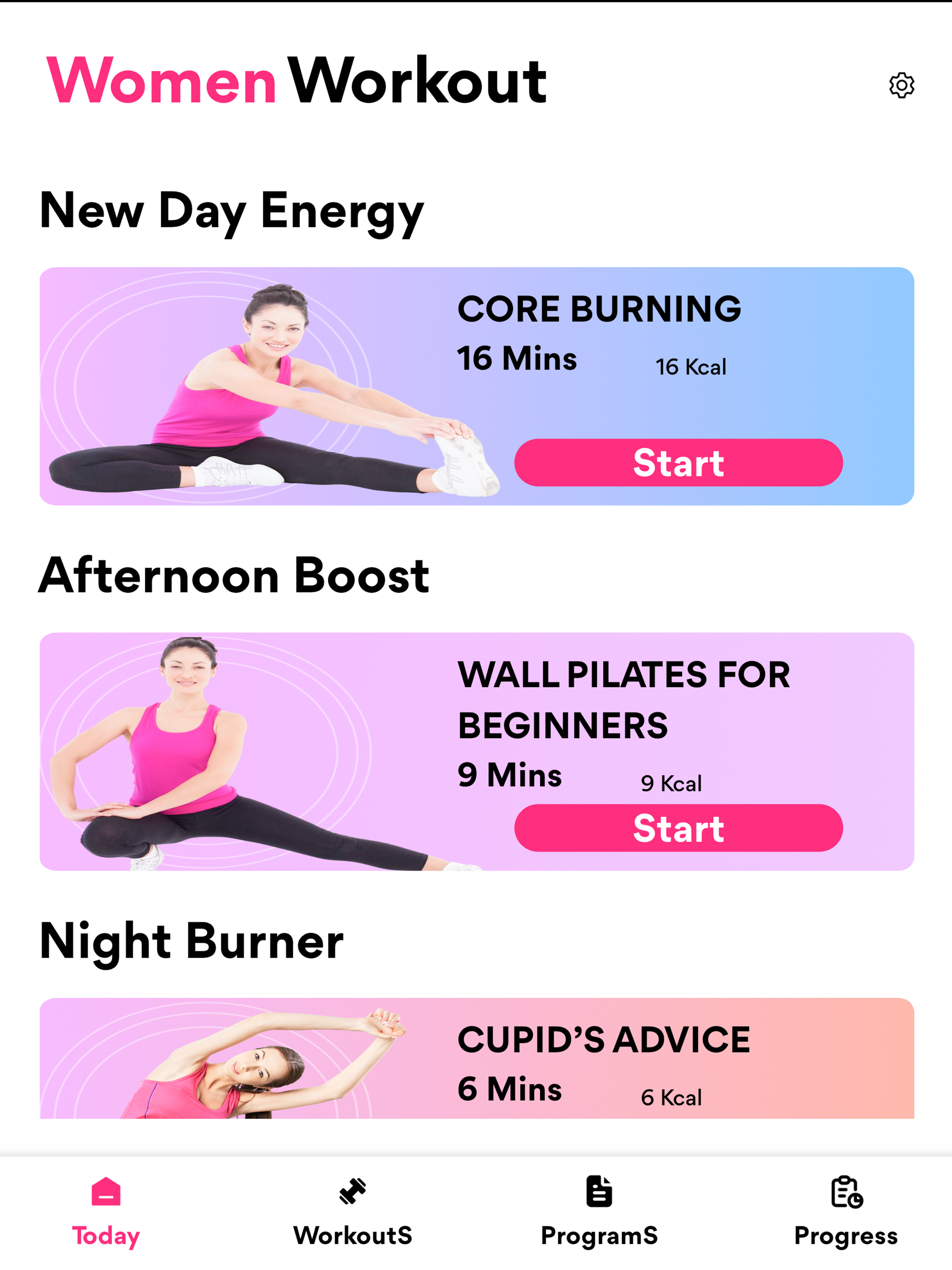 Workout for Women: Gym Fitness screenshot 5