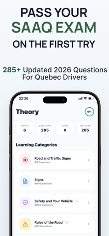 SAAQ Exam Prep Screenshot 1 of 5