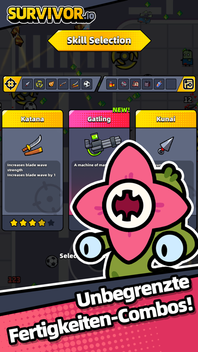 Survivor!.io Hack screenshot 2 - iOS game interface