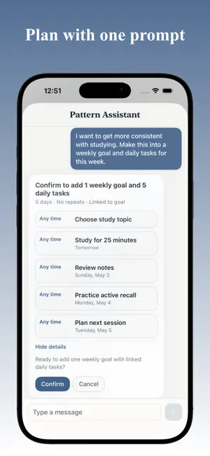 Pattern: Daily Planner screenshot 1