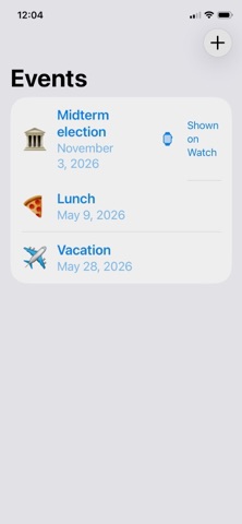 iCountdownClock Screenshot 1 of 5