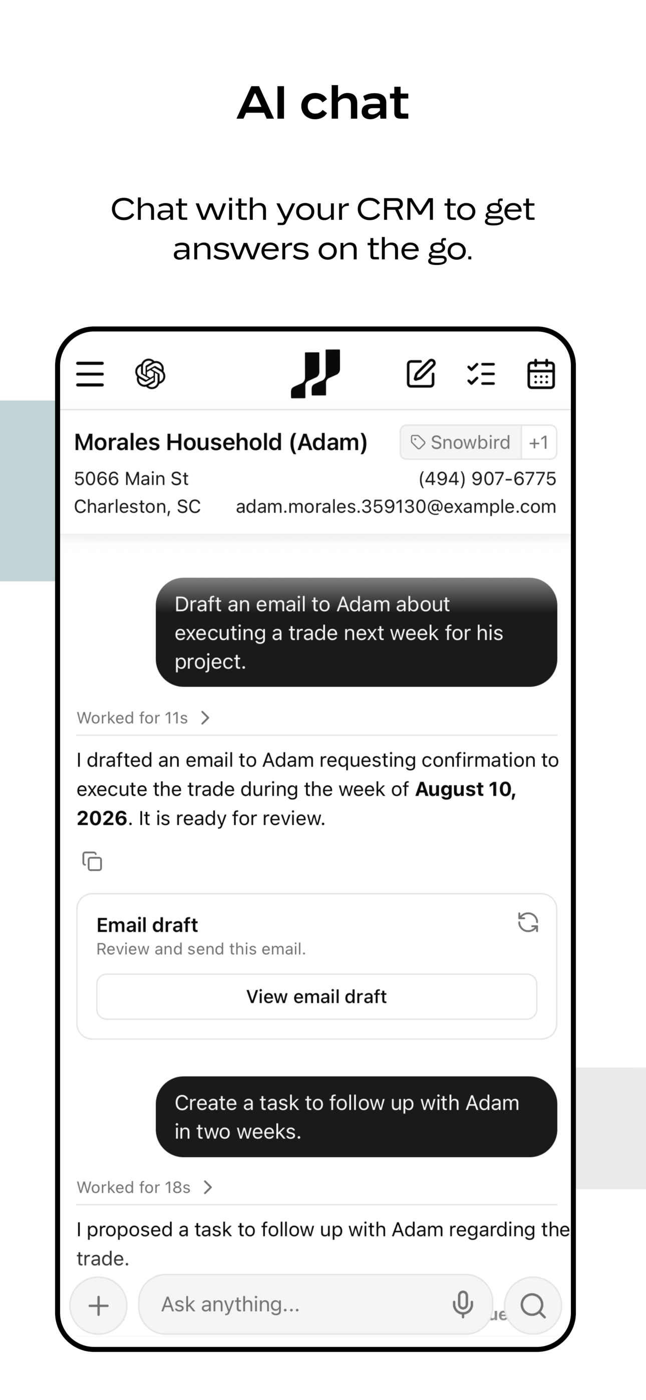 Slant CRM screenshot 3