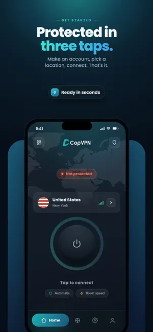 CopVPN - Fast & Secure VPN screenshot 3