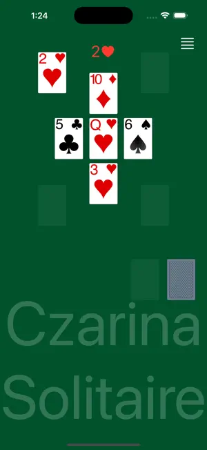 Czarina Solitaire screenshot 1