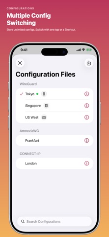 Xlarva - WireGuard VPN Client Screenshot 5 of 10