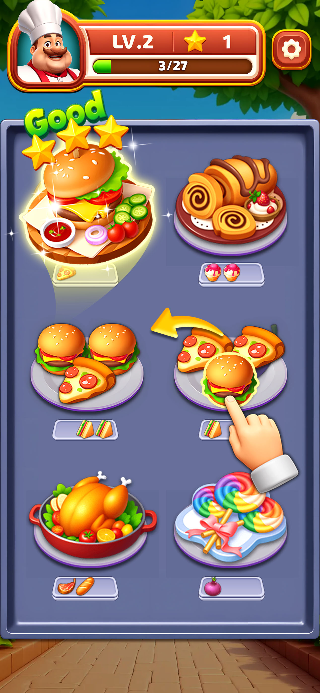 Foodom - Food Sort Games 3D