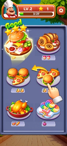 Foodom - Food Sort Games 3D iPhone screenshot