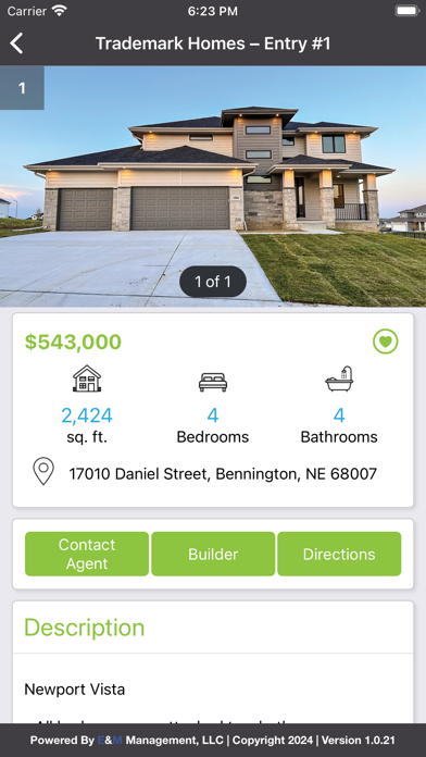 Omaha Parade of Homes Screenshot