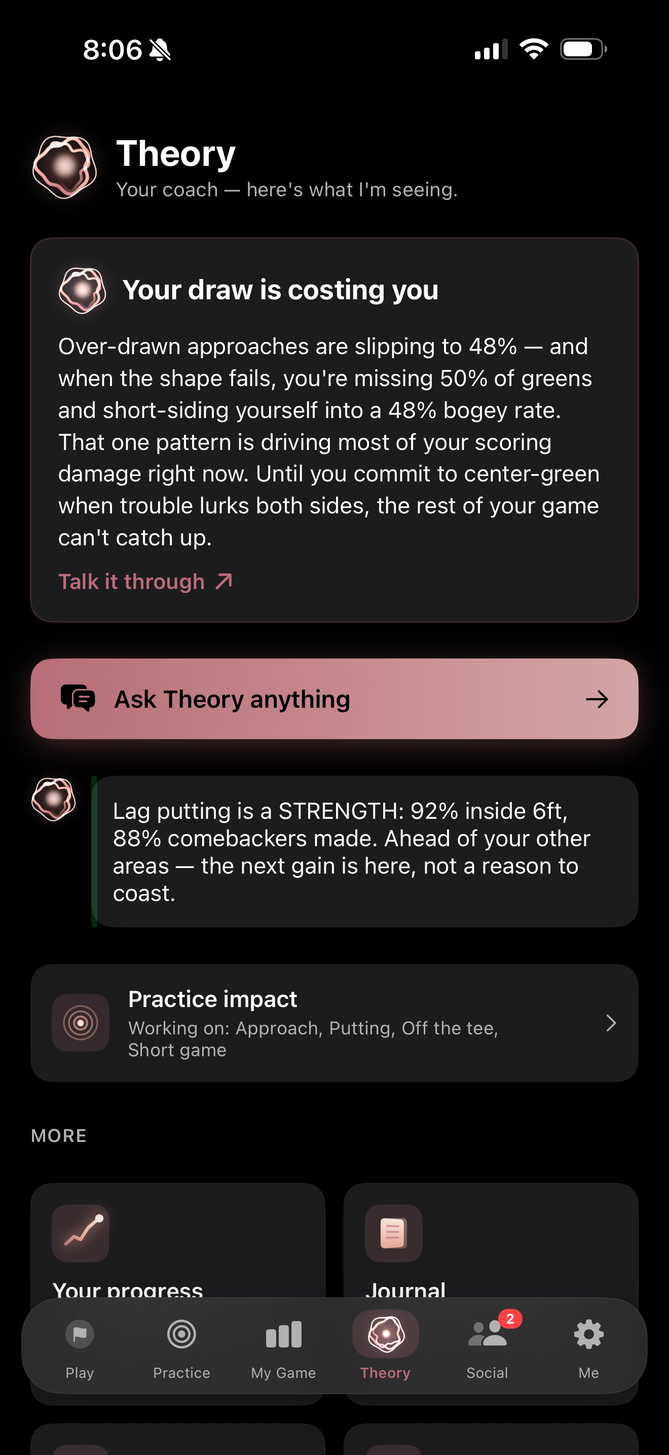 TheoryGolf screenshot 3