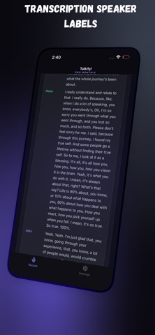 Talkify! screenshot