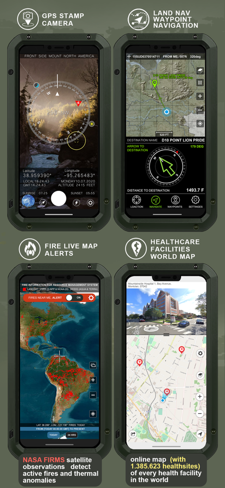 Military GPS Survival Kit screenshot 8