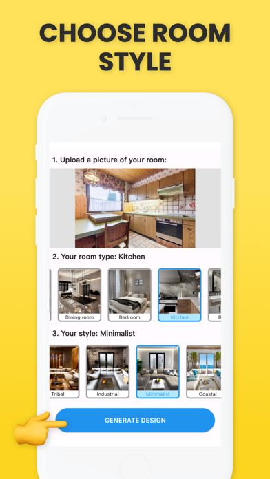 Interior design AI -Interio Screenshot