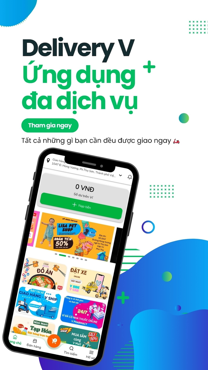 V Food,Booking, Delivery