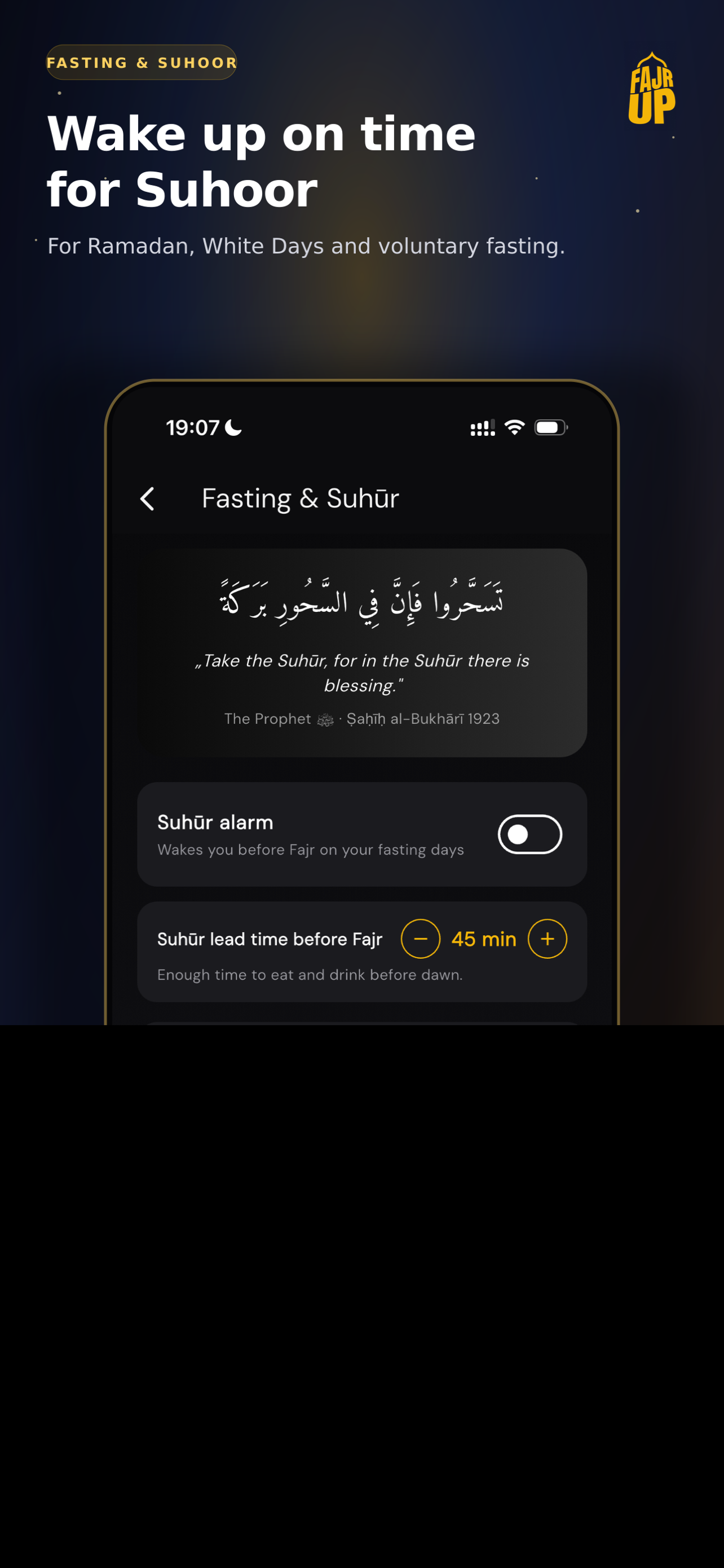 Fajr Alarm & Dua - Fajr Up screenshot 9