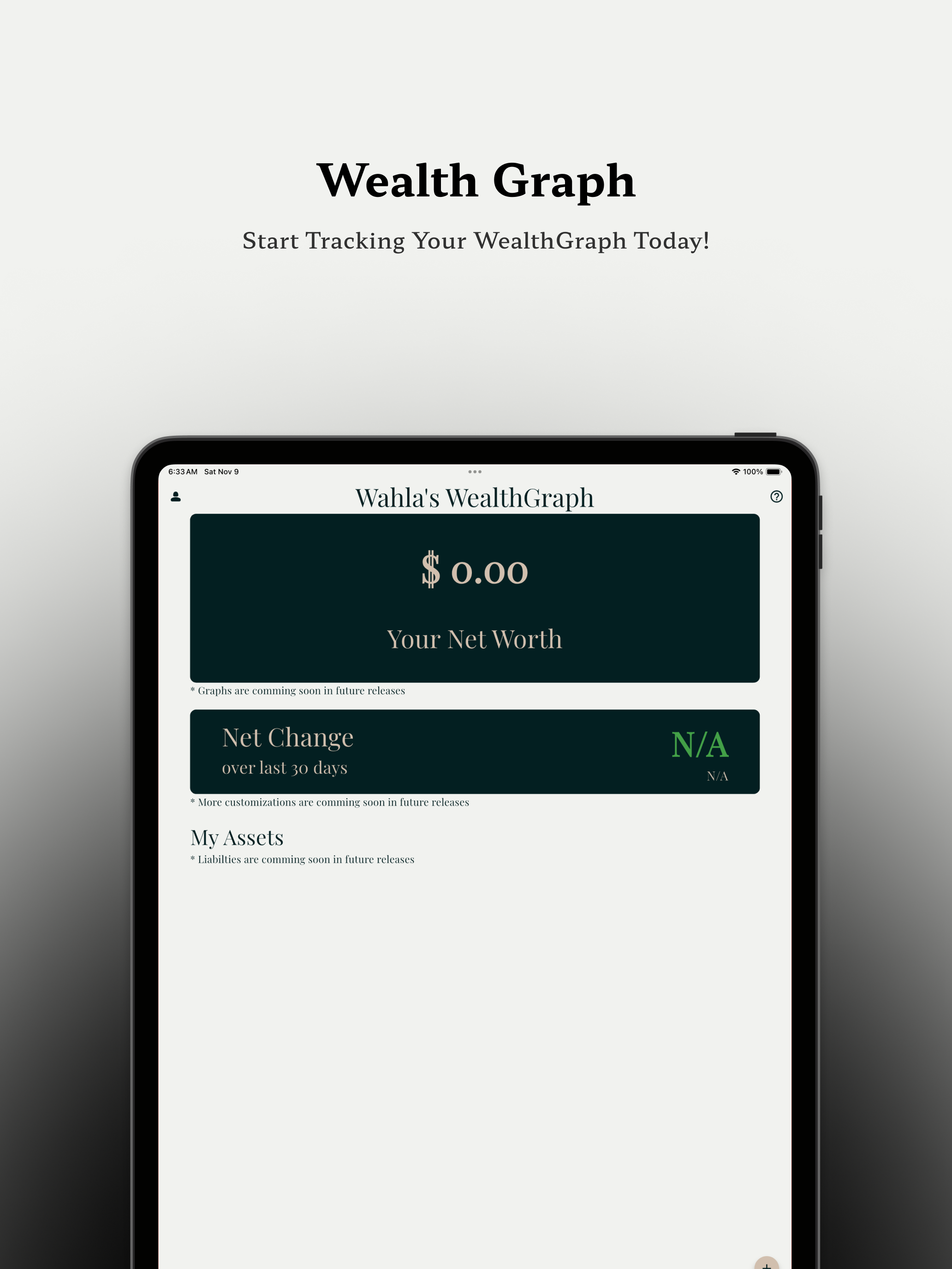 WealthGraph |Track Your Wealth screenshot 8