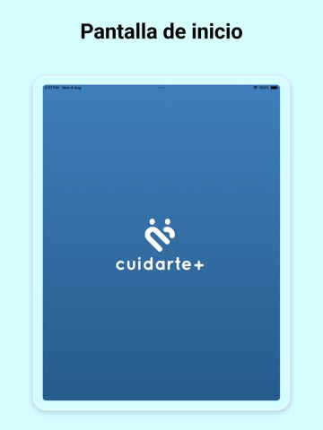 cuidarte+ iPad screenshot