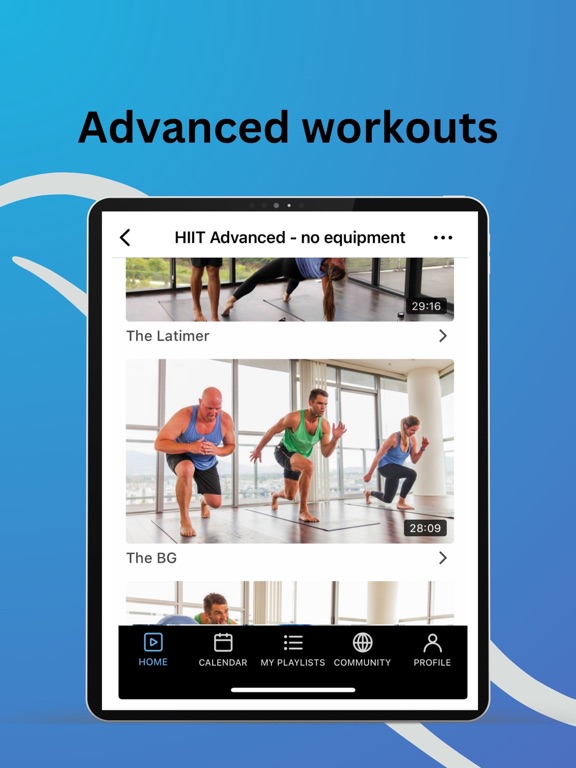 TMAC FITNESS Home Workouts iPad screenshot 4 - Health & Fitness app