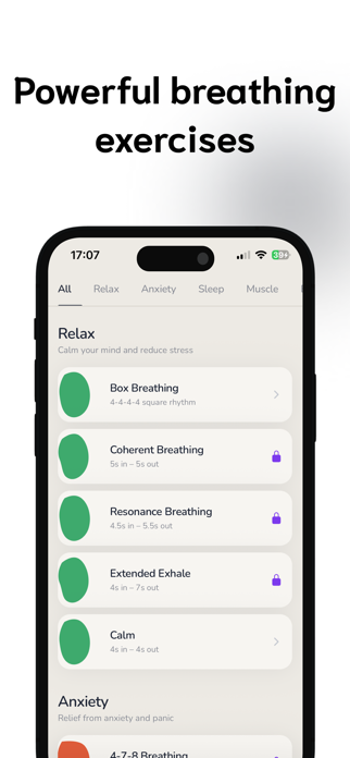 Foga - Breathing Exercises Screenshot 3 of 4