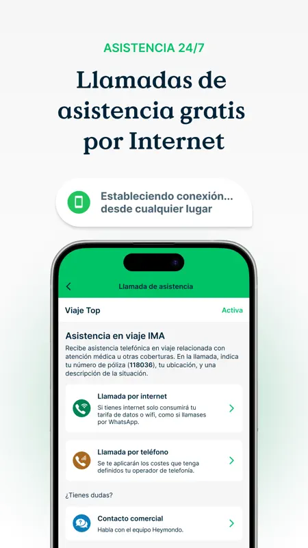 Heymondo - Seguros de Viaje screenshot 3 of 5