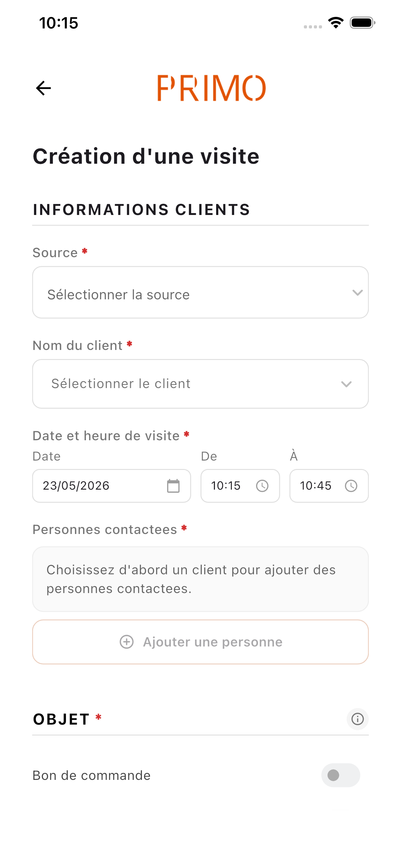 PRIMO Reporting screenshot 4