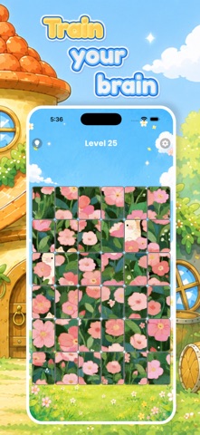 Jigsolitaire Puzzle Pro iPhone screenshot