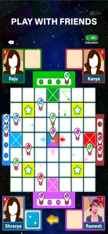 Ashta Chamma: Ludo & Snakes iPhone screenshot