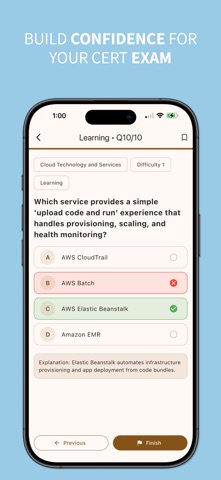 AWS Quiz Pro Screenshot 4 of 5