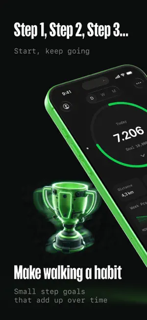 Steplease: Step Tracker screenshot 1