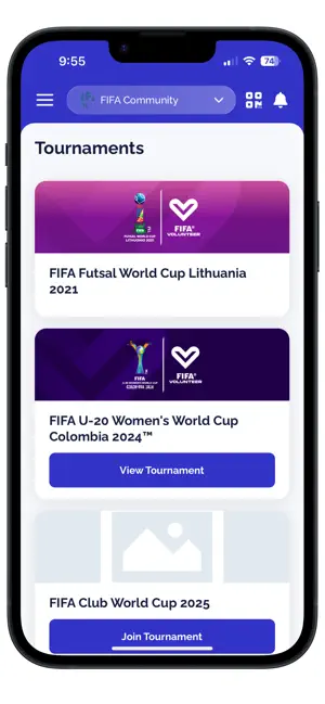 FIFA Volunteer Community iPhone screenshot 5